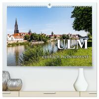 Ulm einfach liebenswert (hochwertiger Premium Wandkalender 2025 DIN A2 quer), Kunstdruck in Hochglanz