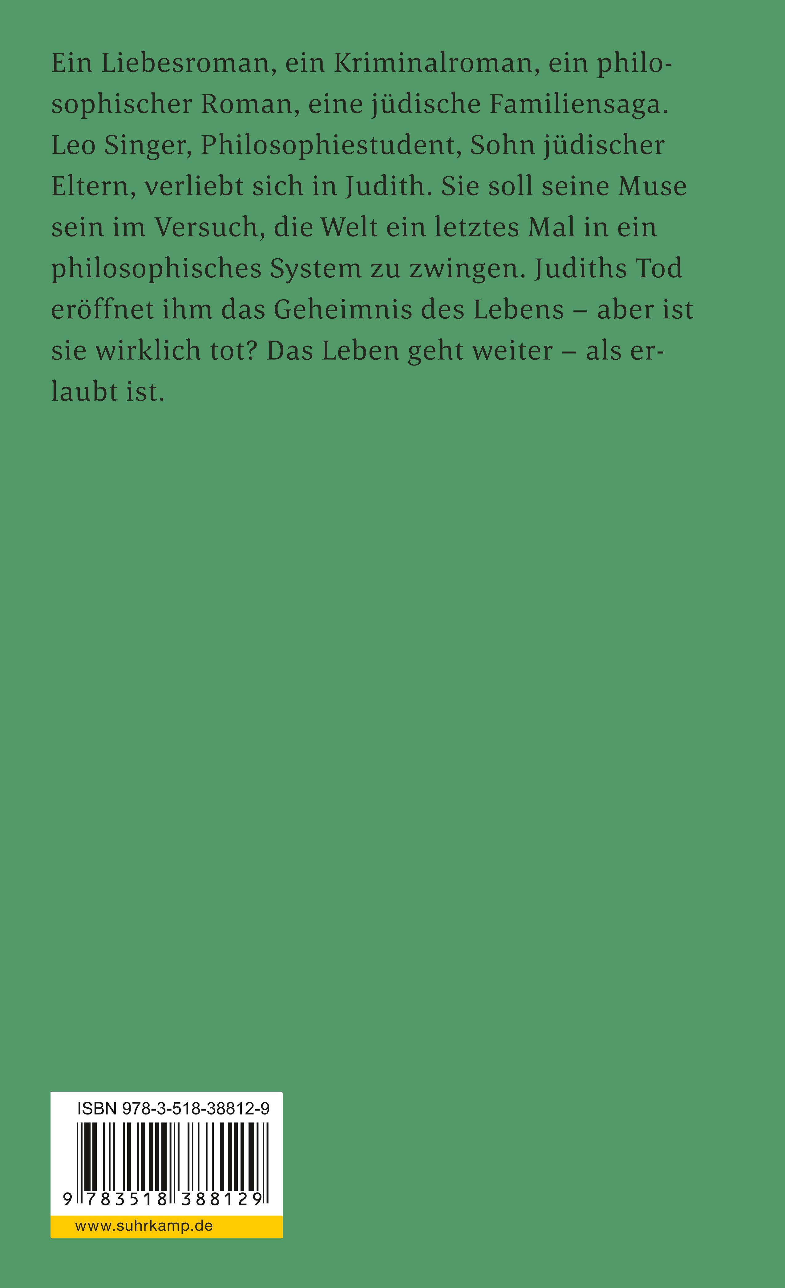 Rückseitencover Selige Zeiten, brüchige Welt