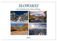 Slowakei - Die Schönheit der Tatra Gebirge (Wandkalender 2025 DIN A3 quer), CALVENDO Monatskalender