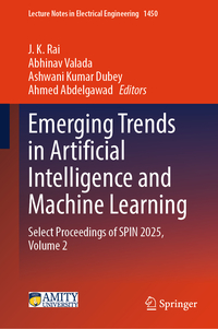 Vorderes Coverbild Emerging Trends in Artificial Intelligence and Machine Learning