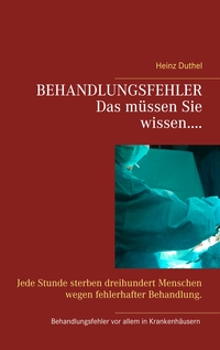 Vorderes Coverbild BEHANDLUNGSFEHLER
