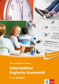 Vorderes Coverbild Arbeitsblätter Englische Grammatik 5./ 6. Schuljahr