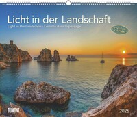 Licht in der Landschaft 2026 – Wandkalender 60,0 x 50,0 cm – Spiralbindung