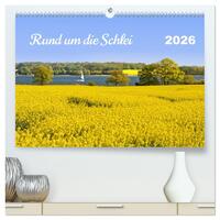 Rund um die Schlei (hochwertiger Premium Wandkalender 2026 DIN A2 quer), Kunstdruck in Hochglanz