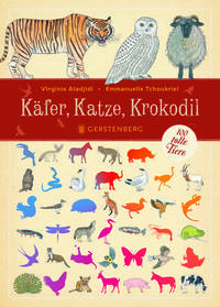 Vorderes Coverbild Käfer, Katze, Krokodil