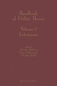 Handbook of Utility Theory