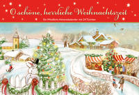 O schöne, herrliche Weihnachtszeit. Ein Windlicht-Adventskalender mit 24 Türchen