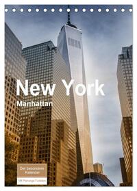 New York - Manhattan (Tischkalender 2025 DIN A5 hoch), CALVENDO Monatskalender