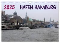 Hafen Hamburg 2025 (Wandkalender 2025 DIN A4 quer), CALVENDO Monatskalender