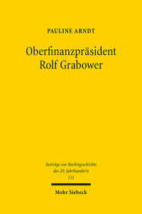Oberfinanzpräsident Rolf Grabower