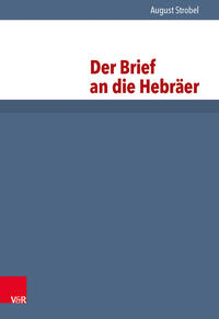 Vorderes Coverbild Der Brief an die Hebräer