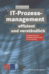 Vorderes Coverbild IT-Prozessmanagement effizient und verständlich
