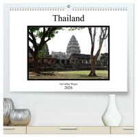 Thailand - auf stillen Wegen (hochwertiger Premium Wandkalender 2026 DIN A2 quer), Kunstdruck in Hochglanz