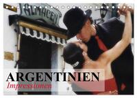 Argentinien - Impressionen (Tischkalender 2026 DIN A5 quer), CALVENDO Monatskalender