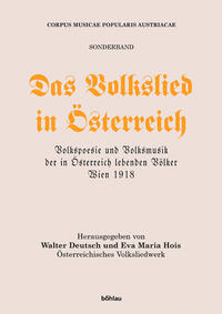Das Volkslied in Österreich