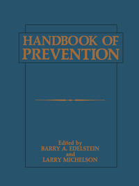 Handbook of Prevention