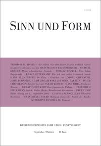 Sinn und Form 5/2021