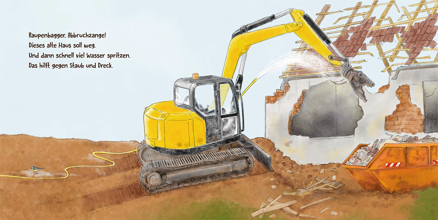 Beispielinhalt (Bild) Guck mal unsere Baustelle