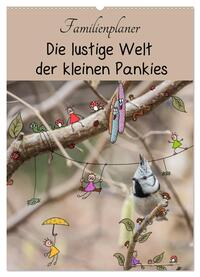 Die lustige Welt der kleinen Pankies (Wandkalender 2025 DIN A2 hoch), CALVENDO Monatskalender