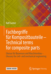 Fachbegriffe für Kompositbauteile – Technical terms for composite parts