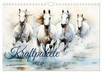 Kraftpakete in Aquarell (Wandkalender 2026 DIN A4 quer), CALVENDO Monatskalender