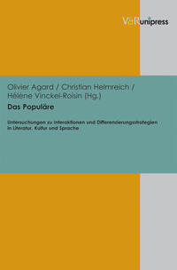 Vorderes Coverbild Das Populäre