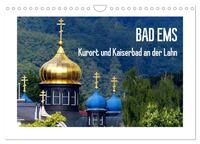 Vorderes Coverbild Bad Ems - Kurort und Kaiserbad an der Lahn (Wandkalender 2025 DIN A4 quer), CALVENDO Monatskalender