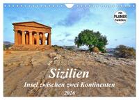 Sizilien - Insel zwischen zwei Kontinenten (Wandkalender 2026 DIN A4 quer), CALVENDO Monatskalender