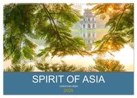 Spirit of Asia (Wandkalender 2025 DIN A2 quer), CALVENDO Monatskalender