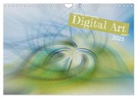 darf es ein wenig Digital Art sein? (Wandkalender 2025 DIN A4 quer), CALVENDO Monatskalender