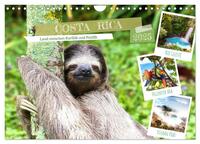 Costa Rica - Land zwischen Karibik und Pazifik (Wandkalender 2025 DIN A4 quer), CALVENDO Monatskalender