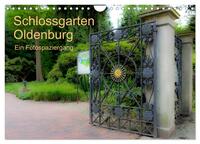 Schlossgarten Oldenburg. Ein Fotospaziergang (Wandkalender 2025 DIN A4 quer), CALVENDO Monatskalender