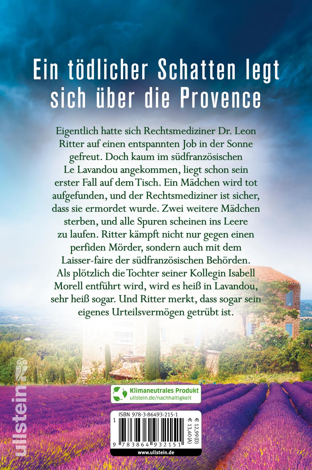 Rückseitencover Tödlicher Lavendel (Ein-Leon-Ritter-Krimi 1)
