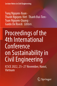 Proceedings of the 4th International Conference on Sustainability in Civil Engineering