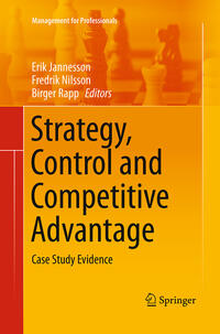 Strategy, Control and Competitive Advantage