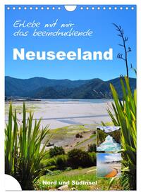 Erleben Sie mit mir das beeindruckende Neuseeland (Wandkalender 2025 DIN A4 hoch), CALVENDO Monatskalender