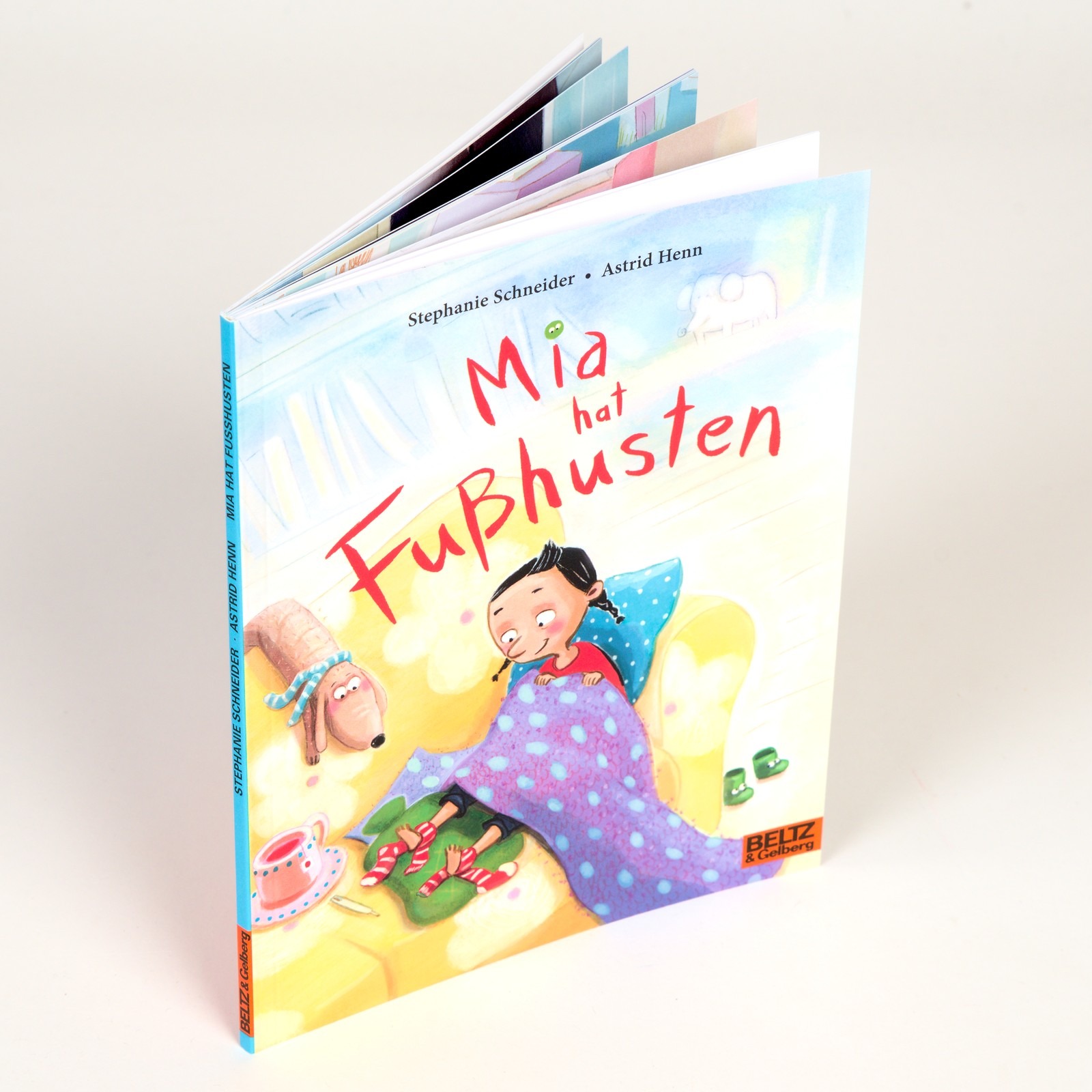 Mia hat Fußhusten