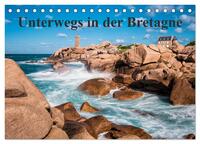 Vorderes Coverbild Unterwegs in der Bretagne (Tischkalender 2025 DIN A5 quer), CALVENDO Monatskalender