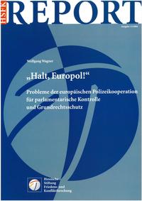 Vorderes Coverbild Halt, Europol!