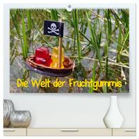 Die Welt der Fruchtgummis (hochwertiger Premium Wandkalender 2025 DIN A2 quer), Kunstdruck in Hochglanz