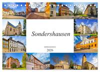 Sondershausen Impressionen (Tischkalender 2026 DIN A5 quer), CALVENDO Monatskalender