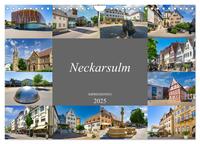 Neckarsulm Impressionen (Wandkalender 2025 DIN A4 quer), CALVENDO Monatskalender