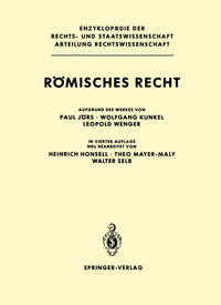 Vorderes Coverbild Römisches Recht
