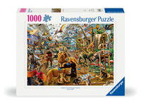 Erwachsenenpuzzle 1000 Teile - Chaos in der Galerie