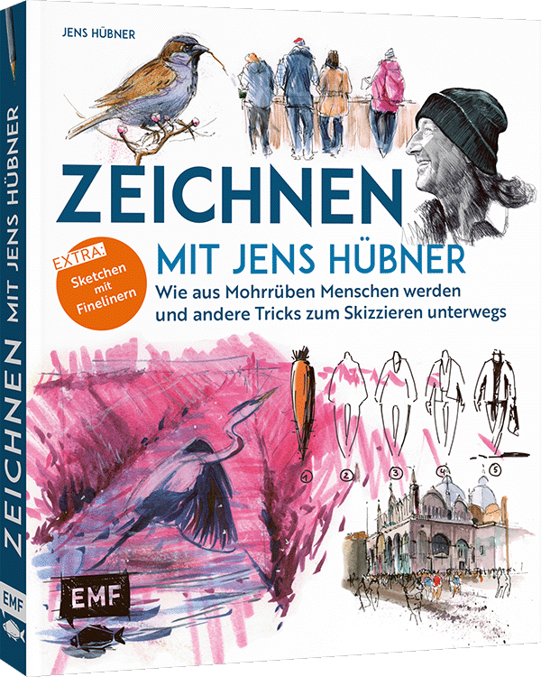 Zeichnen mit Jens Hübner – Entschleunigen durch Zeichnen