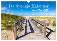 De Sprökje Kalenner "We proten platt" (Wandkalender 2026 DIN A3 quer), CALVENDO Monatskalender
