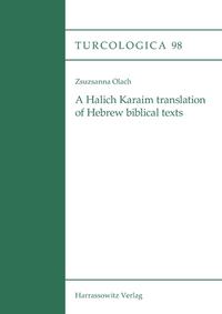 Vorderes Coverbild A Halich Karaim translation of Hebrew biblical texts