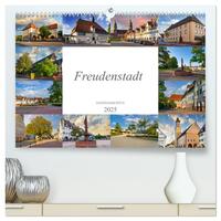 Freudenstadt Stadtansichten (hochwertiger Premium Wandkalender 2025 DIN A2 quer), Kunstdruck in Hochglanz