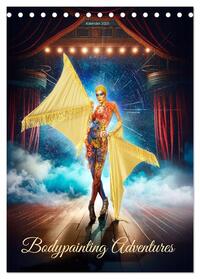 Bodypainting Adventures (Tischkalender 2025 DIN A5 hoch), CALVENDO Monatskalender