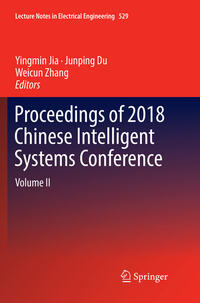 Proceedings of 2018 Chinese Intelligent Systems Conference